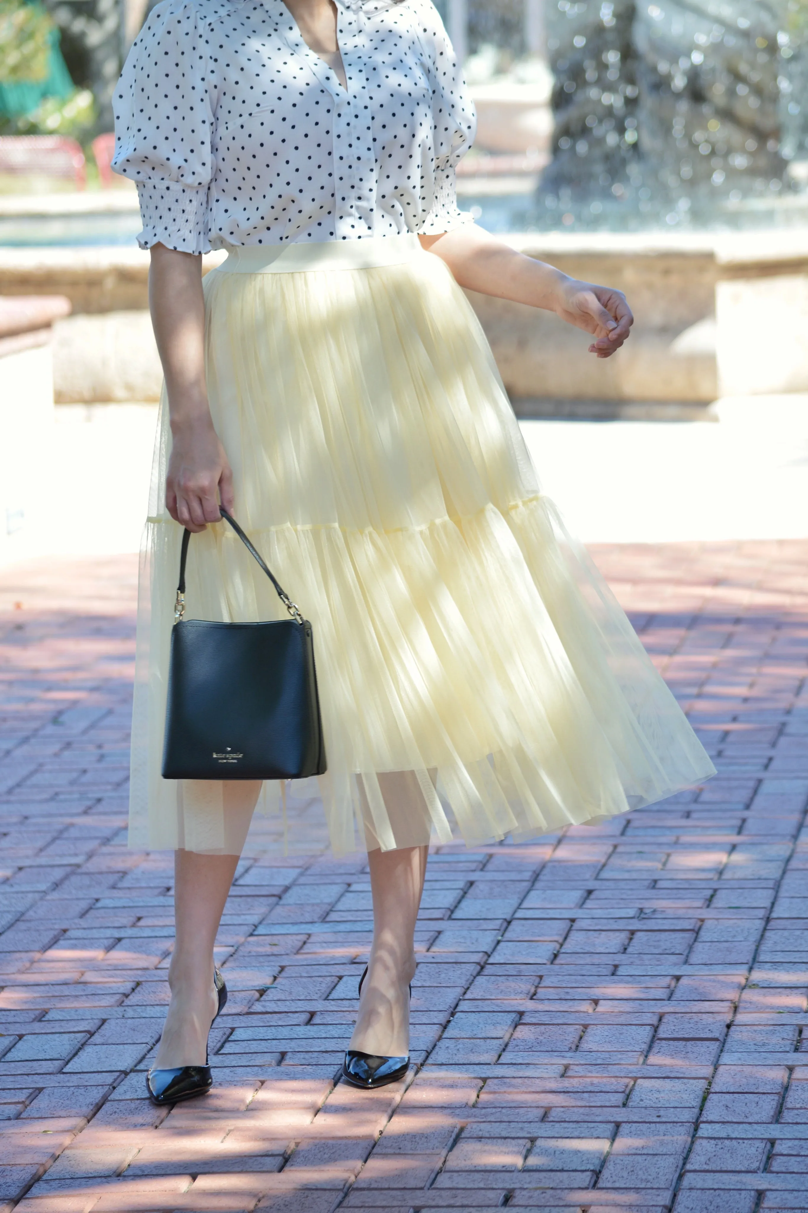 Yvonne Yellow Tulle Skirt