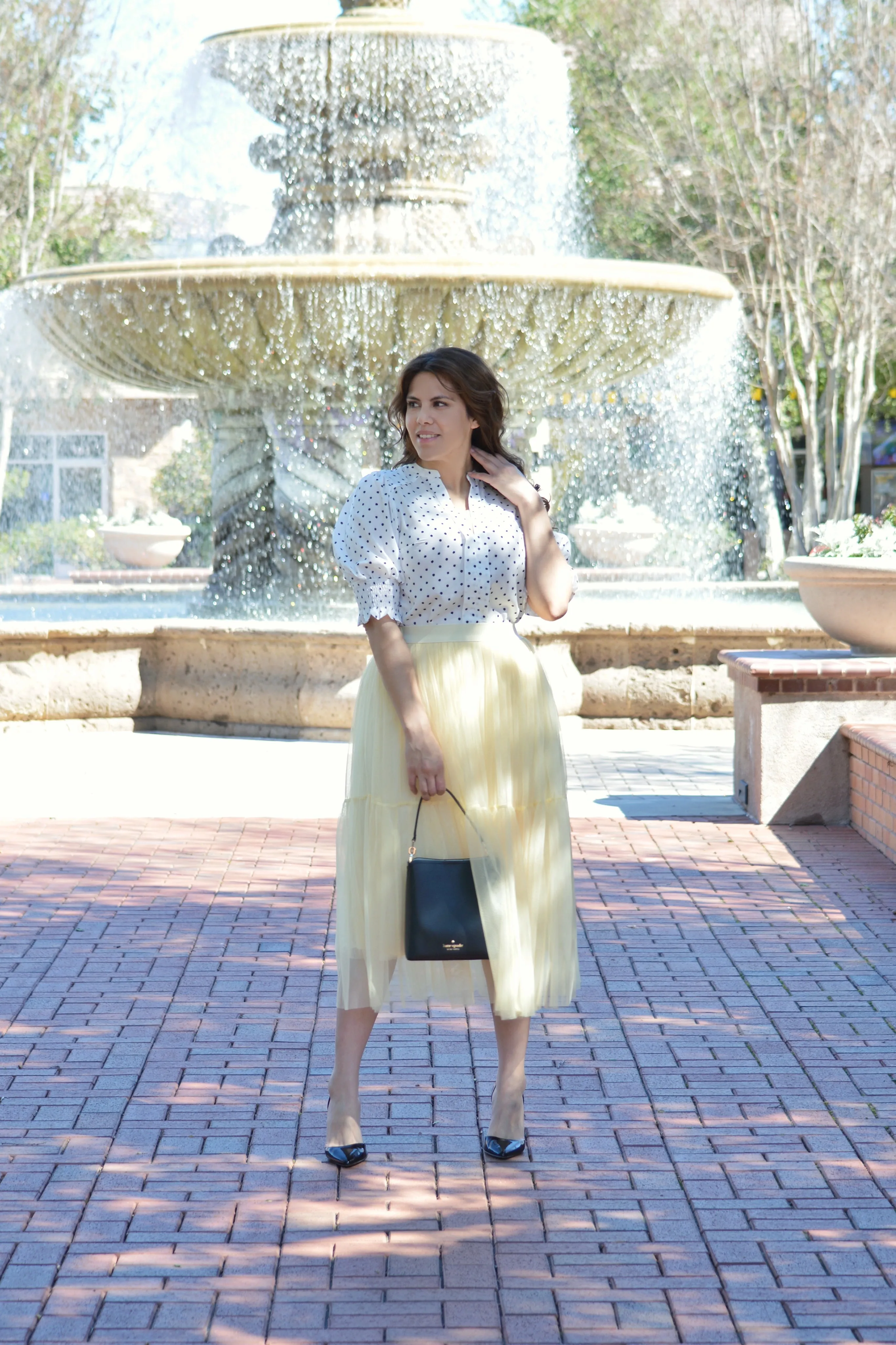 Yvonne Yellow Tulle Skirt