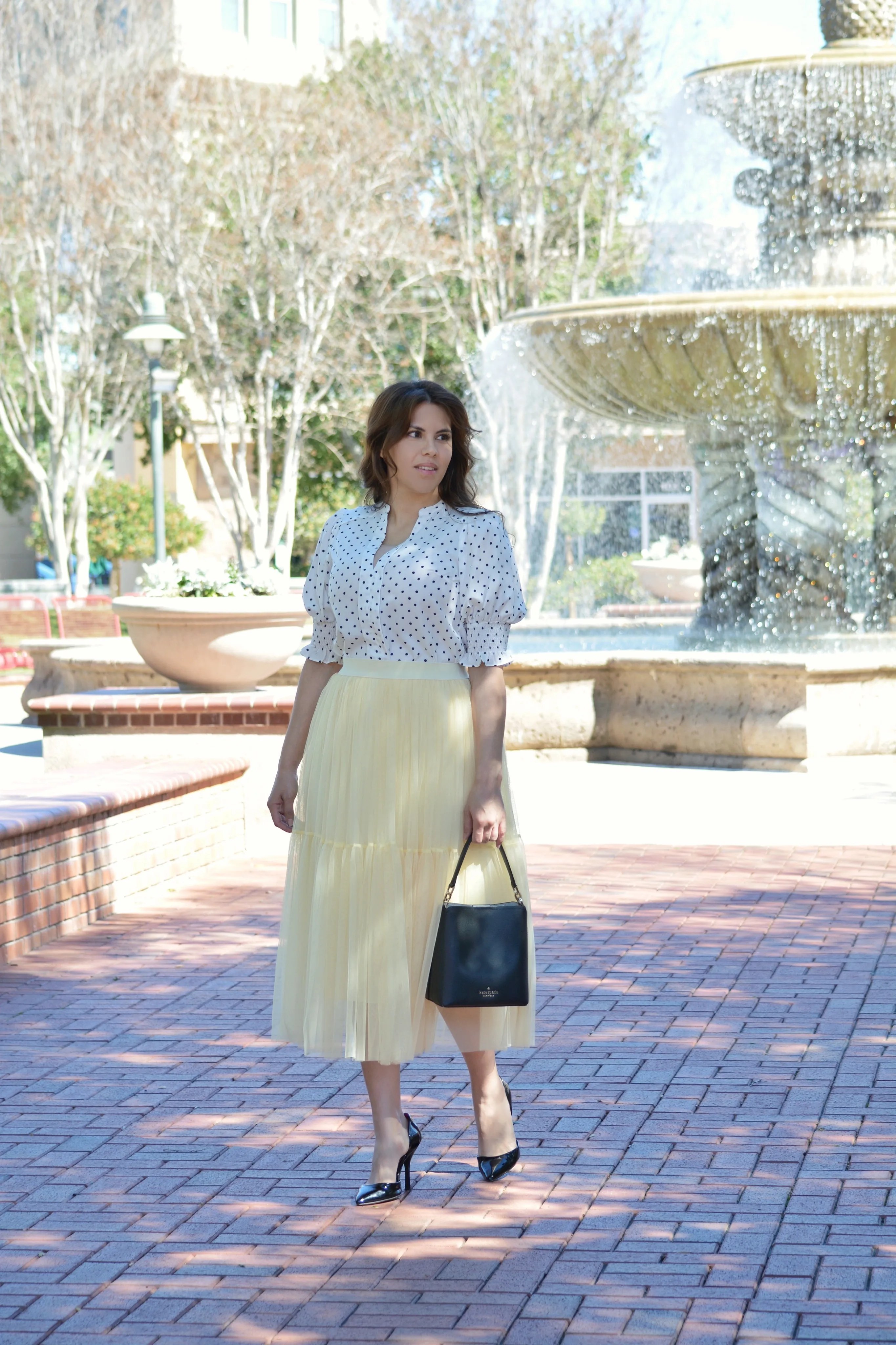 Yvonne Yellow Tulle Skirt