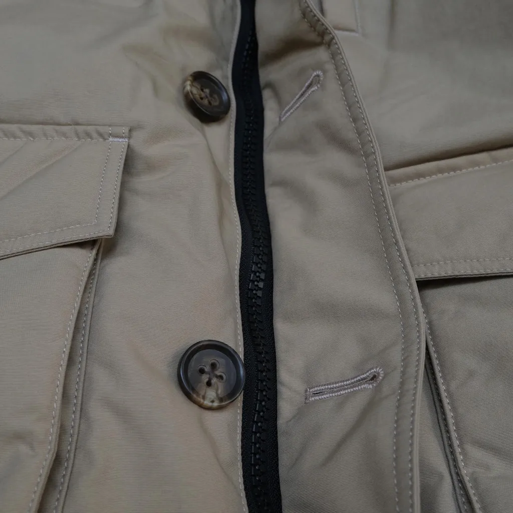 Zanter Down Parka Jacket (Beige)