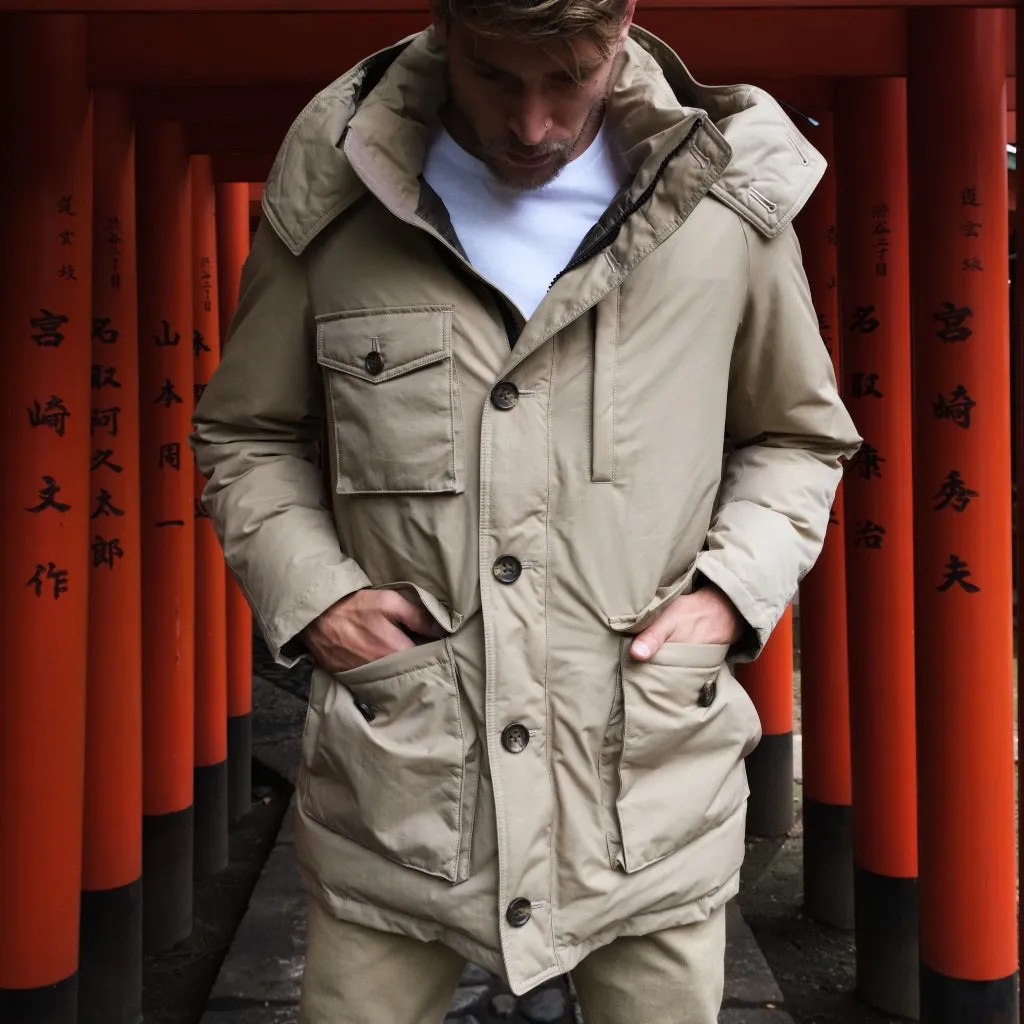 Zanter Down Parka Jacket (Beige)